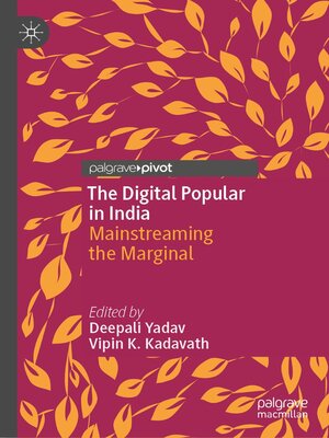 cover image of The Digital Popular in India